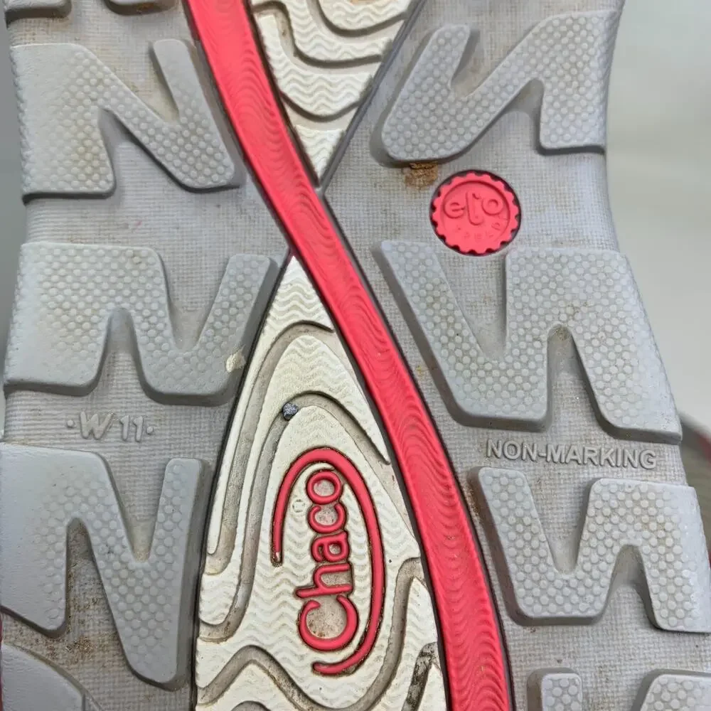 Chaco ZX/2 Cloud Women's Sport Sandals Sz 11 Gray Pink Hiking Water Comfort